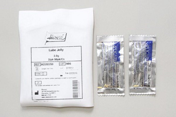Bioseal JELLY, LUBE STR 3GM (2/PK 50PK/CS)