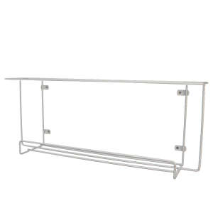 Impact, Safety Zone, Wire Holder for Disposable Glove Boxes, 3 Boxes, White