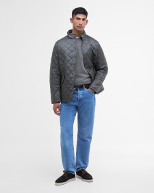 Flyweight Chelsea Quilted Jacket Charcoal