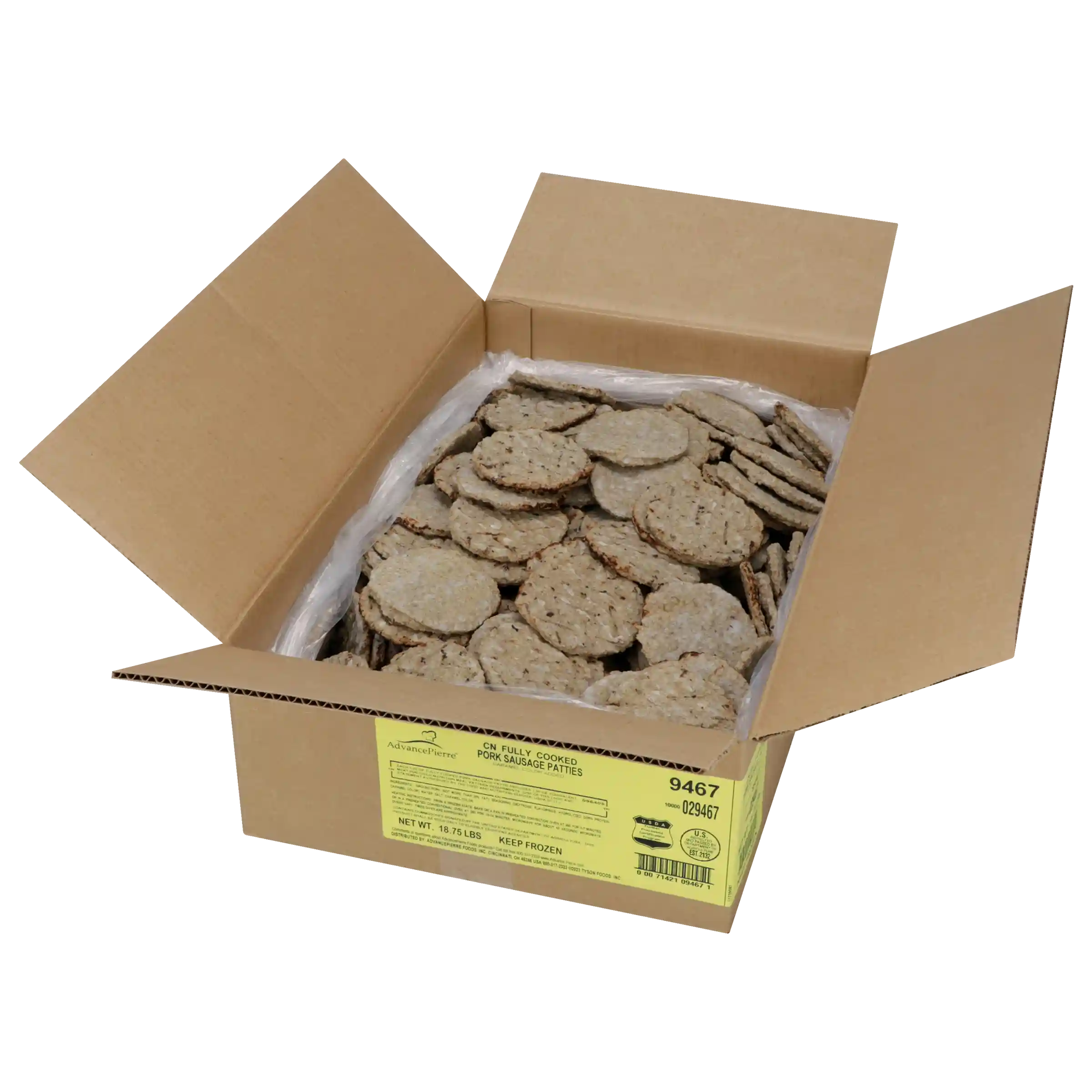 AdvancePierre™ Fully Cooked Pork Sausage Pattie, 1.21 oz_image_4
