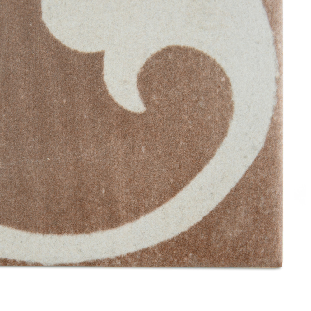 Kings Nouveau Ruby 17-5/8 in. x 17-5/8 in. Ceramic Floor and Wall Tile