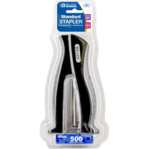 Stand-Up Standard (26/6) Full Strip Stapler with 500 Staples