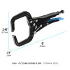 106-6 6-inch C-Clamp Locking Pliers