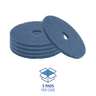 Boardwalk,  Scrubbing Round Floor Pad, 16", Blue