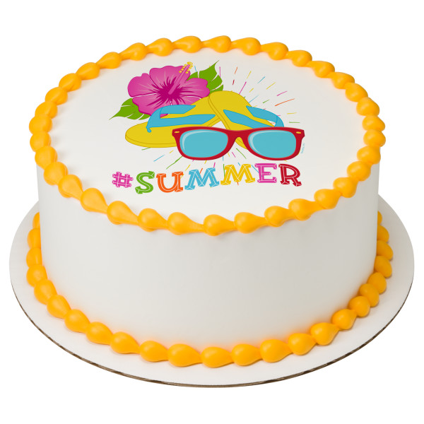 #Summer PhotoCake® Edible Image®