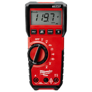 Digital Multimeter, Heavy-Duty, Includes Electrical Test Lead Set