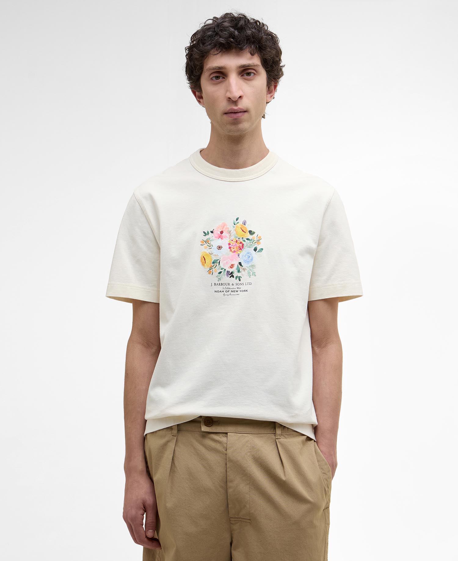 Barbour x NOAH T-Shirt Floral image number 0