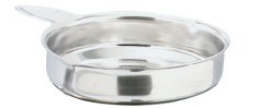 3 ¼-inch stainless steel butter melter pan for butter melter