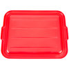 Traex® Color-Mate™ recessed food storage box lid in red