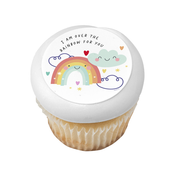 Over The Rainbow For You PhotoCake® Edible Image®