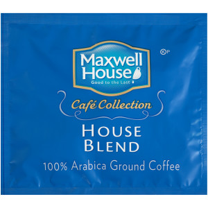 MAXWELL HOUSE Café Collection Roast & Ground In-Room Coffee, 0.5 oz. Packet (Pack of 100) image
