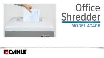 <big><strong>Dahle 40406 </strong></big> <BR> Oil-Free Shredder