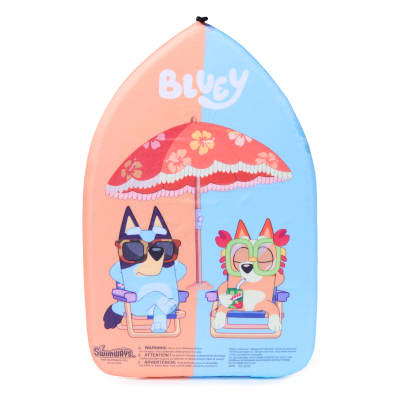 SwimWays Bluey Kickboard, Swimming Aid for Children, Exercise Training Board for Kids to Learn to Swim, Bluey Pool Accessories, Kids Pool Toys, Ages 5 & Up