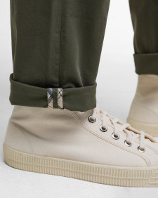 Comfort Stretch Tailored Trousers Olive