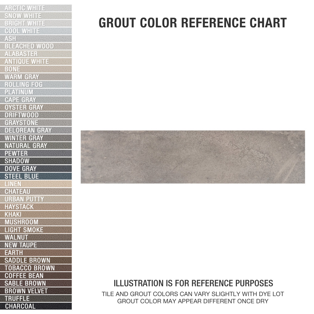 Capri Brick Fumo 2-1/2 in. x 10 in. Porcelain Floor and Wall Tile