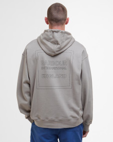 Micro Block Graphic Hoodie Concrete