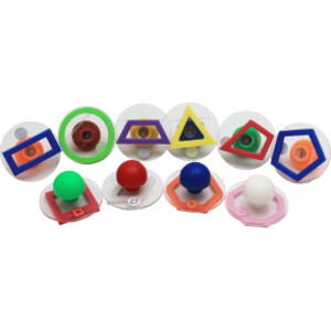 Giant Stampers - Geometric Shapes - Outline - Set of 10