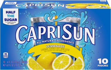Capri Sun® Lemonade Juice Drink, 10 ct Box, 6 fl oz Pouches