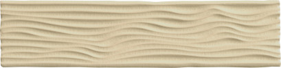 Earth Fawn 3×12 Waves Decorative Tile Crackle Semi-Matte