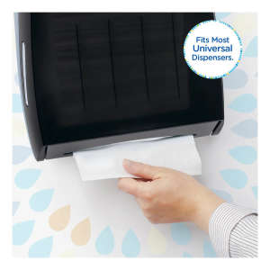 KIM01890, Kimberly Clark, Kleenex, Folded Towel, Multifold, 1 ply, White