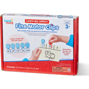 Learn My Letters Fine Motor Clips