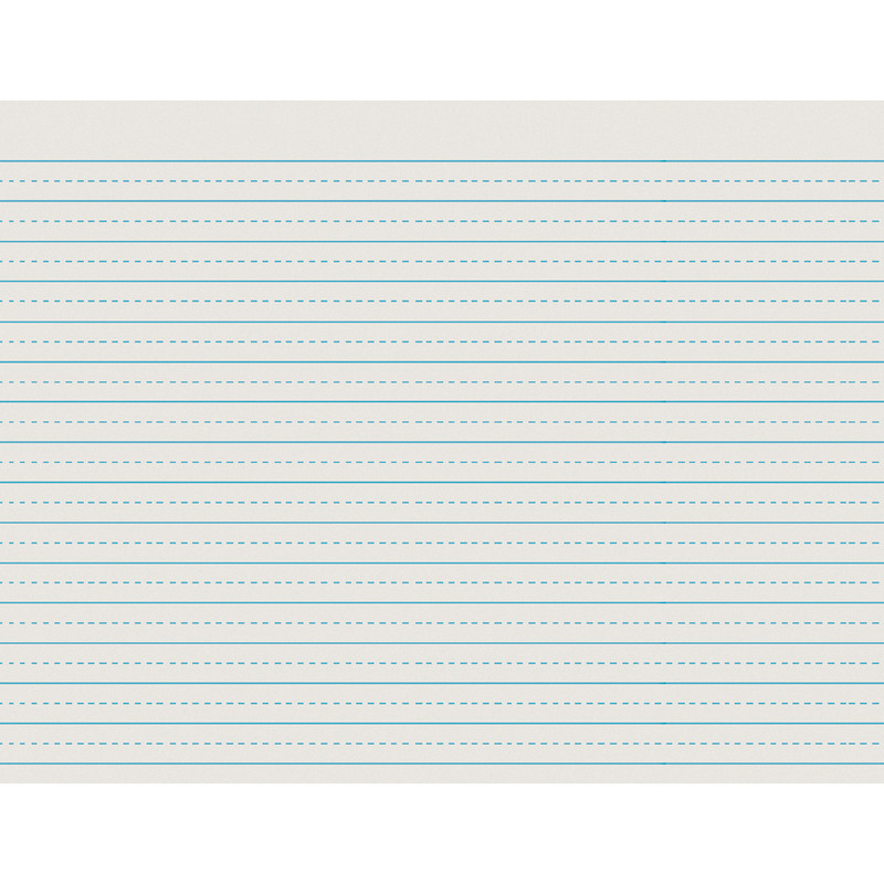Newsprint Handwriting Paper, Alternate Dotted, Grade 3, 1/2" x 1/4" Ruled Long, 11" x 8-1/2", 500 Sheets