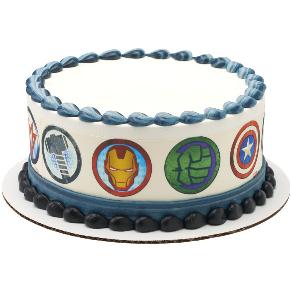 Image Cake MARVEL Character Icons