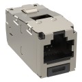 Mini-Com® TX5e™ Shielded Jack Module, Non-Keyed, Black