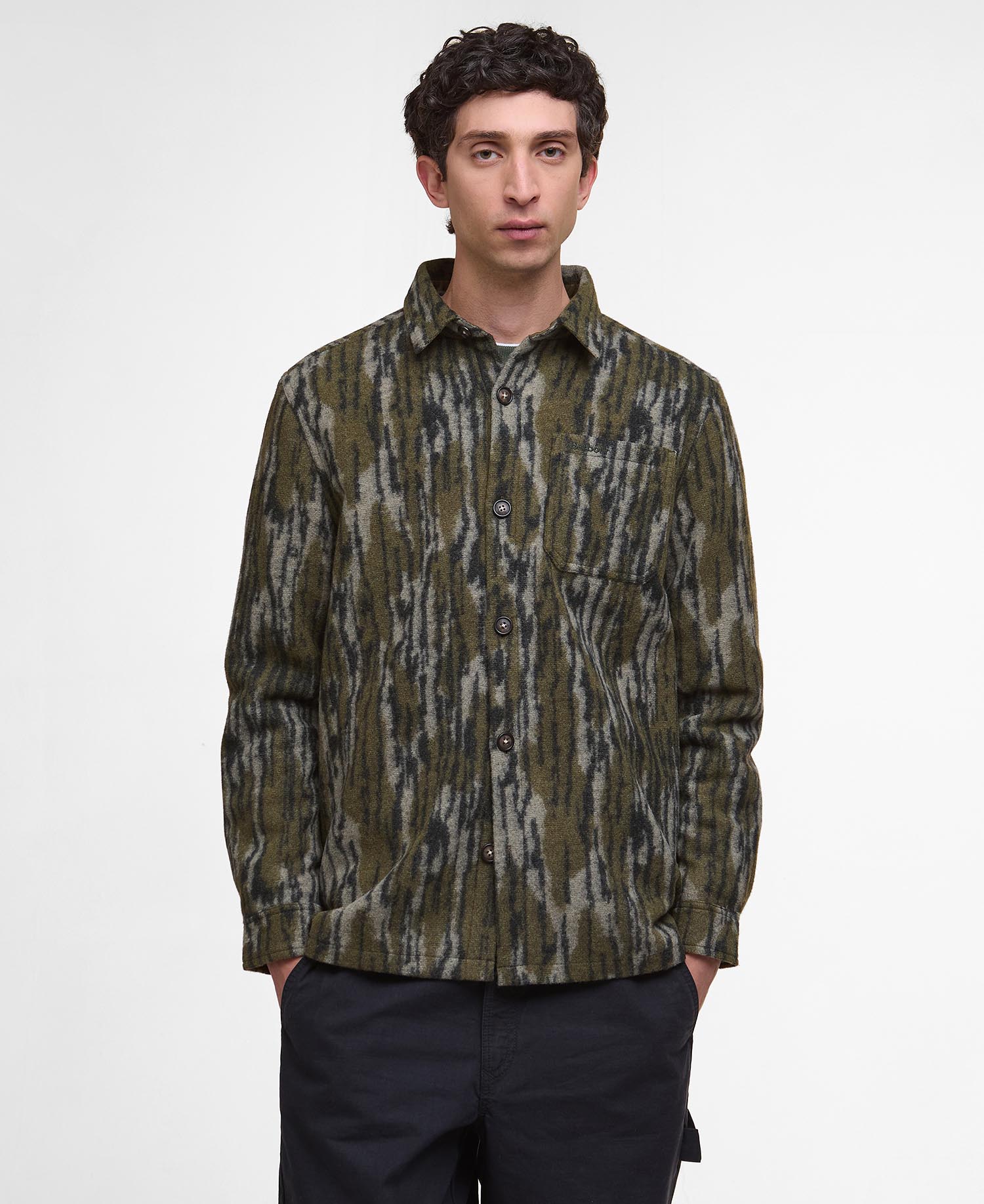 Boldon Relaxed Camo Overshirt image number 0