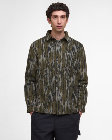 Boldon Relaxed Camo Overshirt Forest
