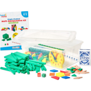 Individual Student Manipulative Kits, Grades K-2, Set of 4