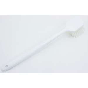 Carlisle, Sparta, 1.75in, Color Coded Floater Scrub Brush, 20in Overall Length, Polyester Bristles, White