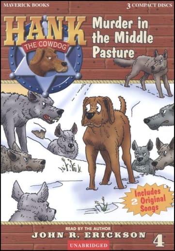 Hank #4 - Murder in the Middle Pasture Audio CD