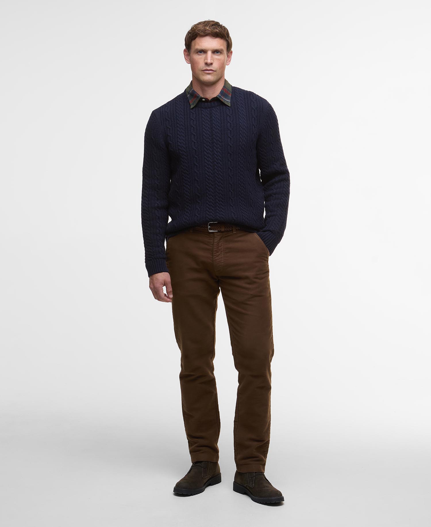 Lowfen Cable-Knit Jumper image number 1