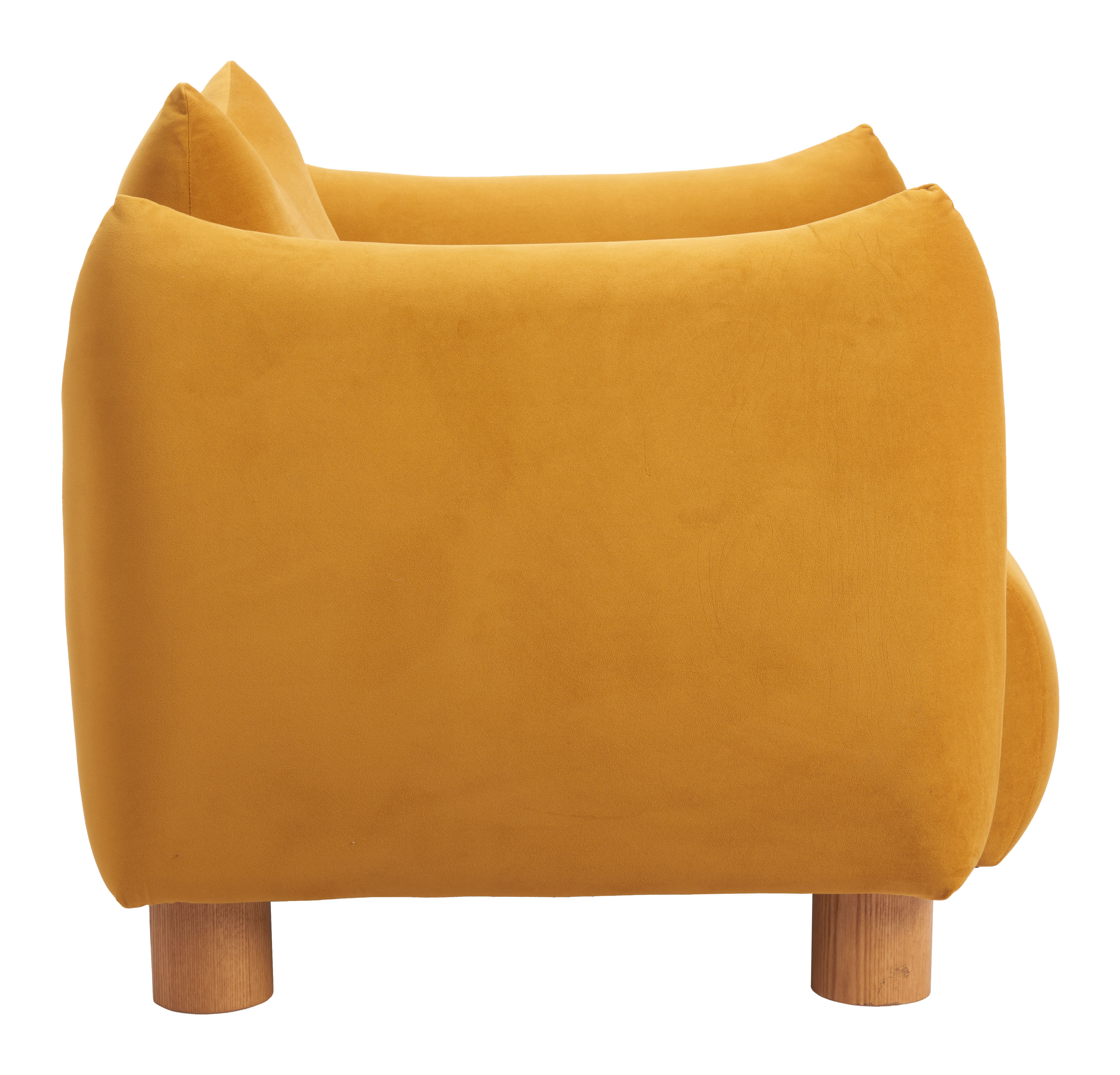 Meia Accent Chair Mustard product image