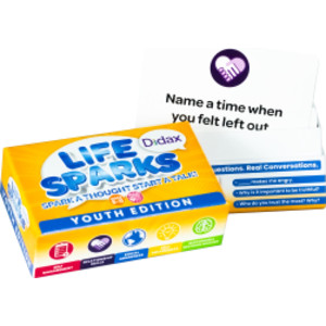 Life Sparks! SEL Conversation Cards, Youth Edition, 200 Prompts