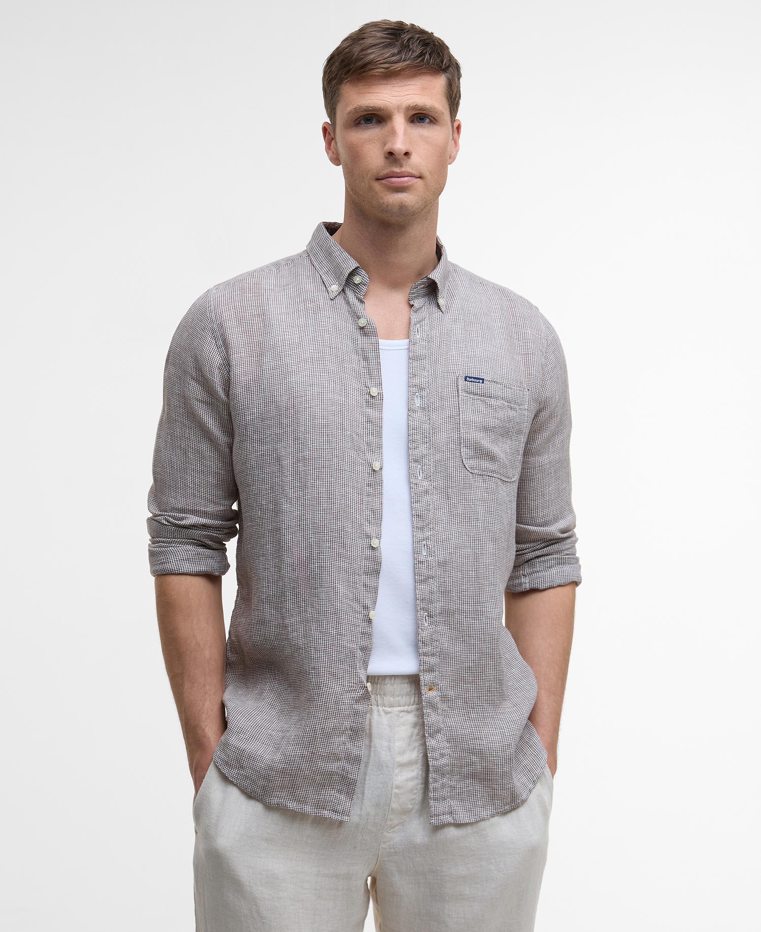 Linton Tailored Long-Sleeved Shirt image number 0