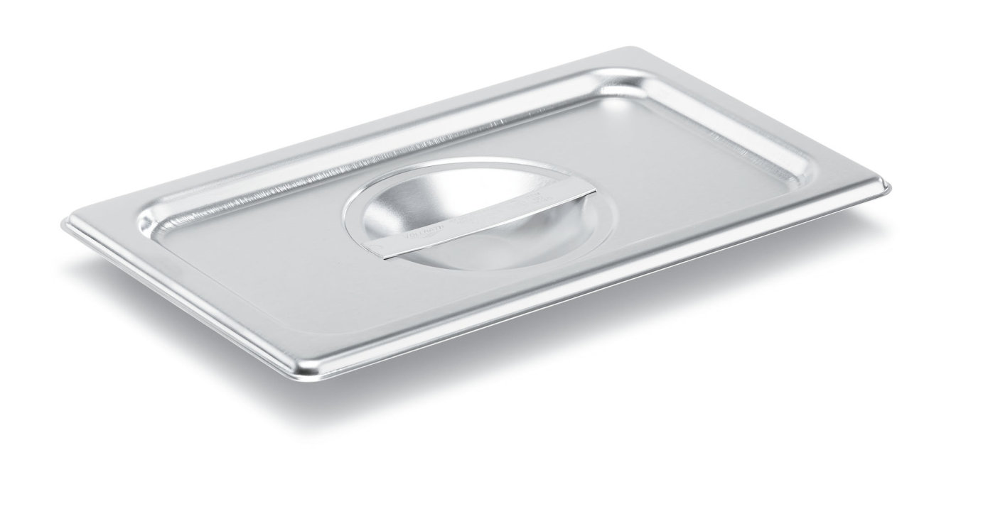 Fourth-size Super Pan V® solid stainless steel cover