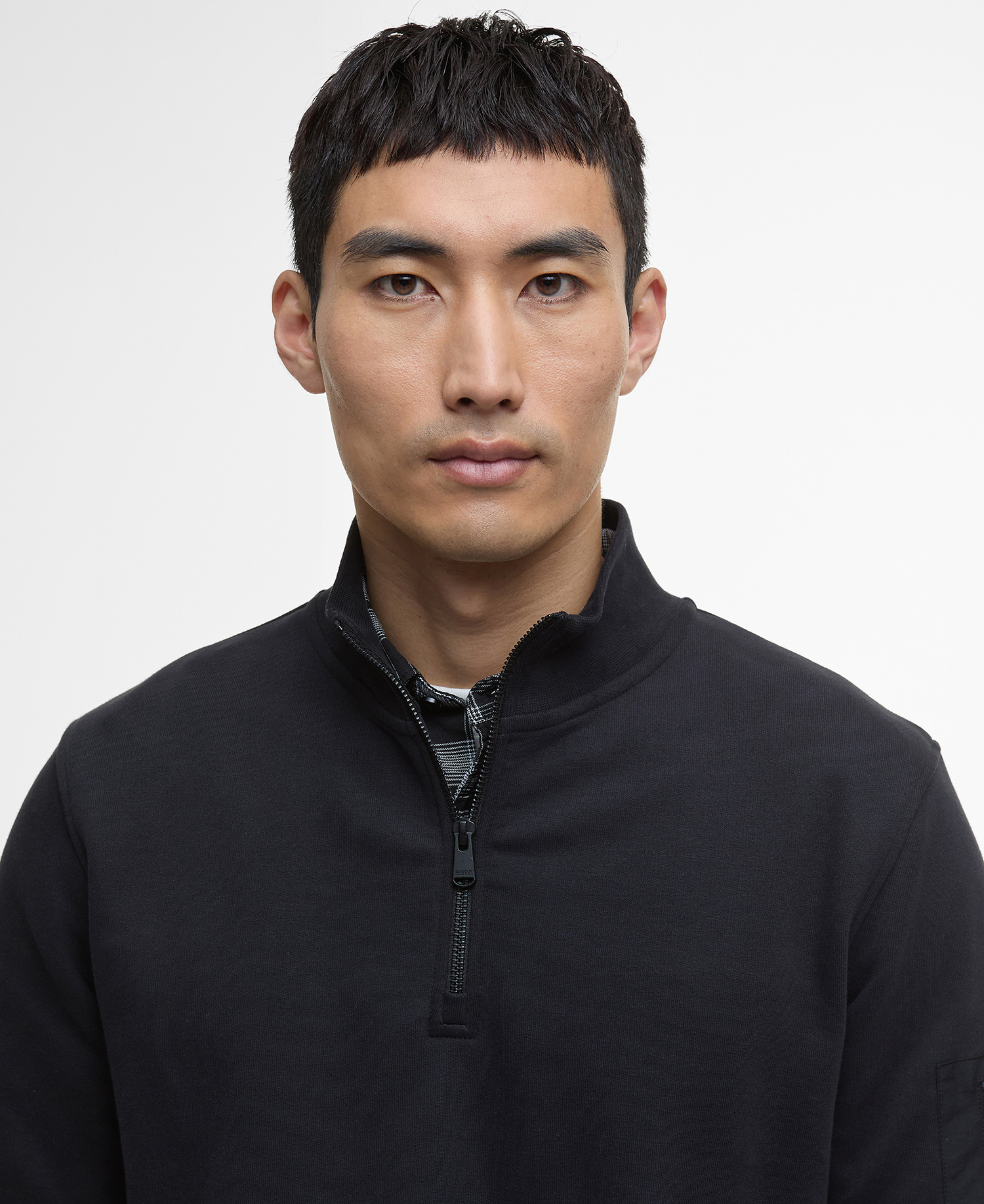 Ewan Half-Zip Sweatshirt image number 3