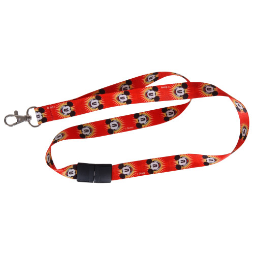 Disney Mickey Mouse Red Breakaway Lanyard