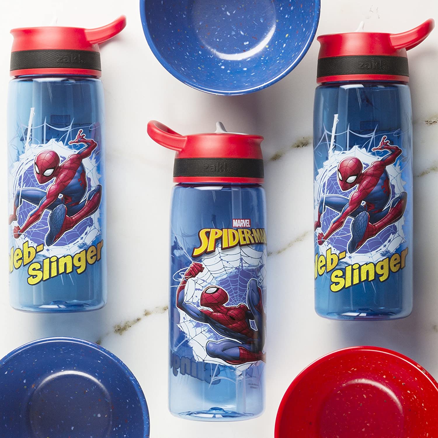 Marvel Comics 25 ounce Water Bottle, Spider-Man slideshow image 5 Marvel Comics 25 ounce Water Bottle, Spider-Man slideshow image 5