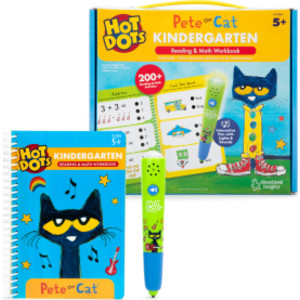 Hot Dots&reg; Pete the Cat&reg; Kindergarten Reading & Math