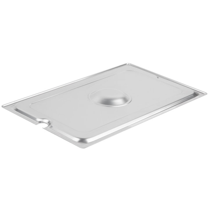 Full-size Super Pan 3® slotted stainless steel cover