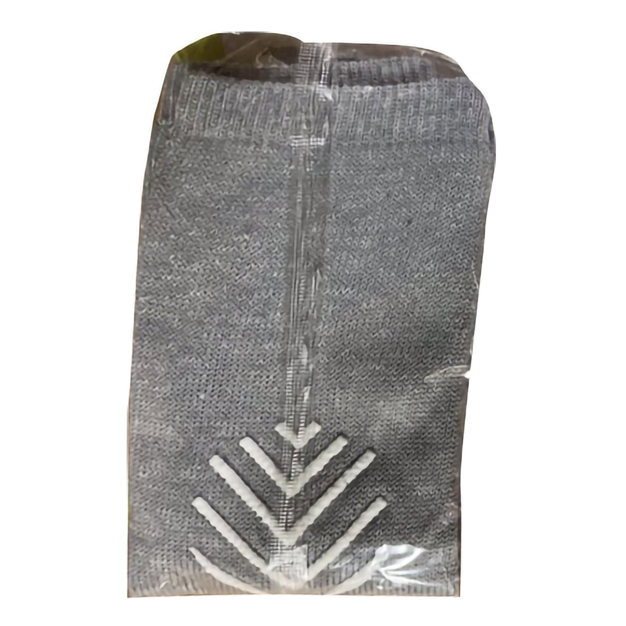 Welmed Slipper Socks, Extra Large, Gray, Single Tread