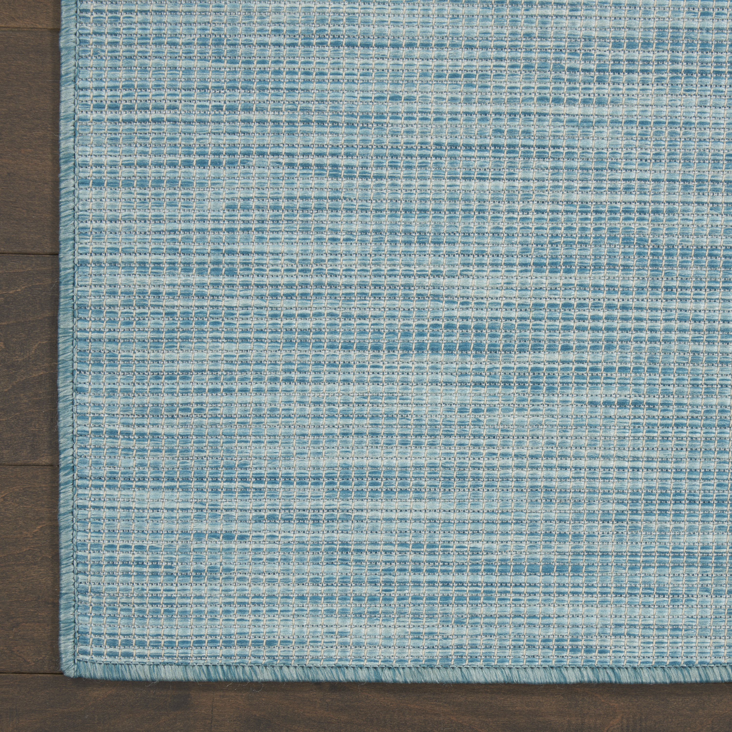 Nourison Positano 7' x 10' Aqua Modern Rug