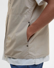 Rye Lightweight Gilet Concrete