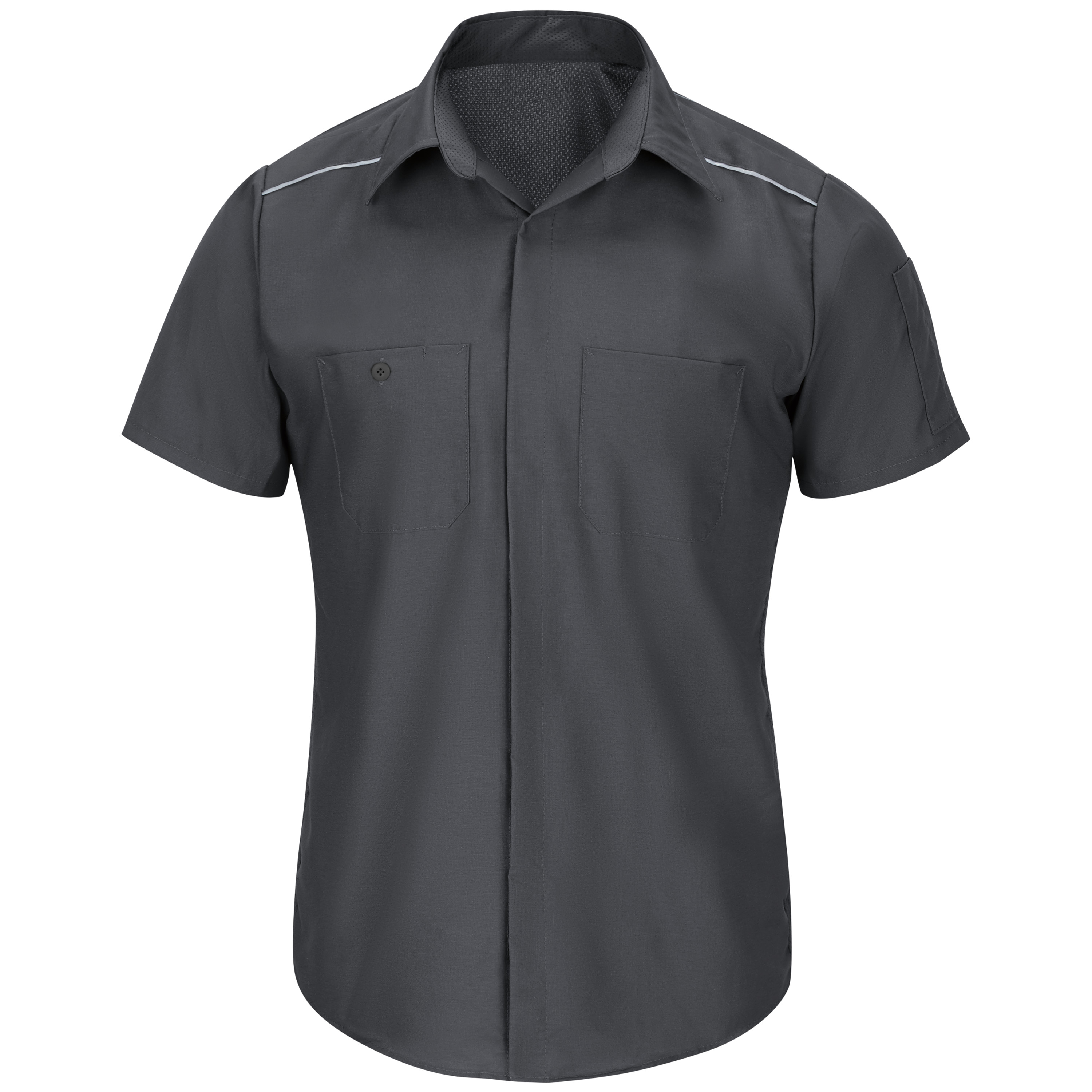 Red Kap Men's Short Sleeve Pro Airflow Work Shirt - Picture 7 of 26