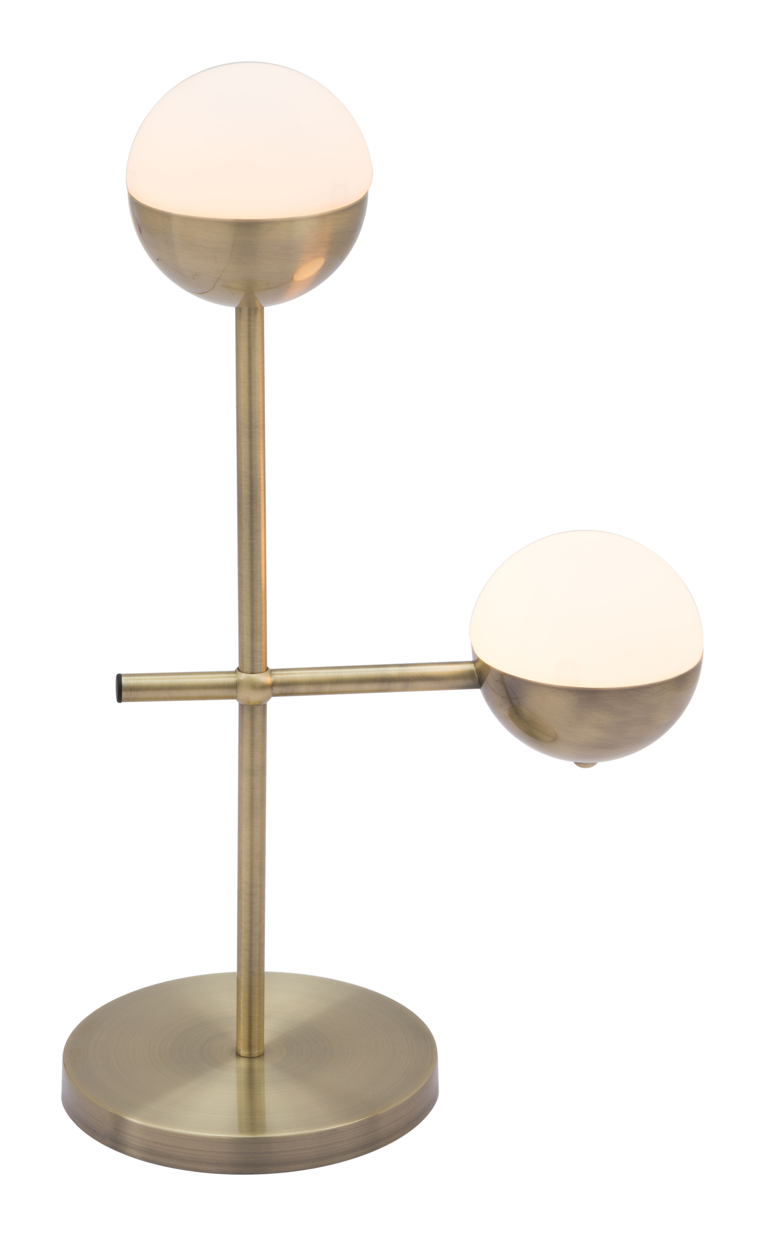 Waterloo Table Lamp White & Bronze product image