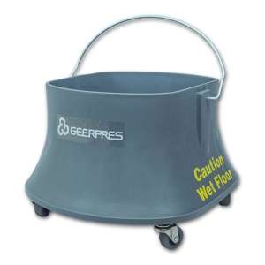 Geerpres, Champ, 26qt, Mop Bucket w/o Wringer, Gray