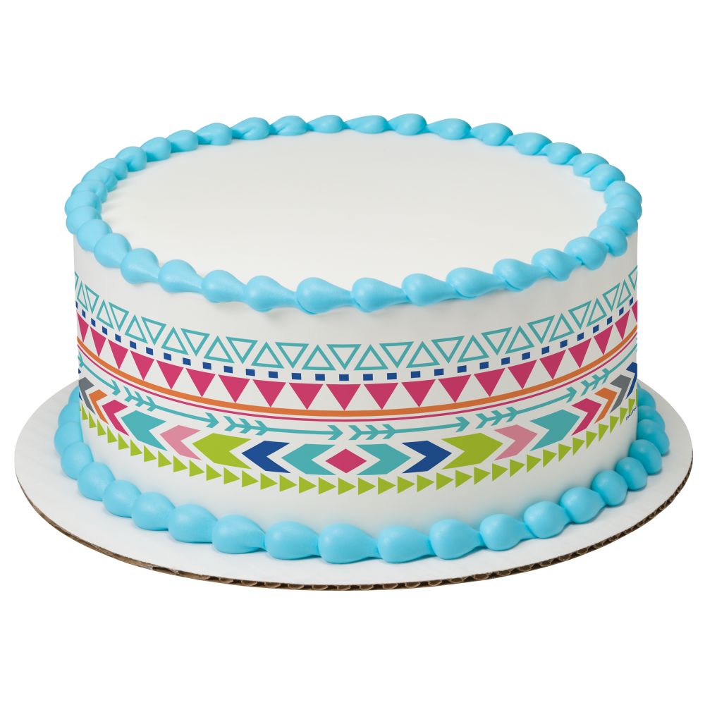 Image Cake Tribal Print